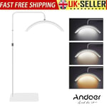 Andoer Floor LED Video Light Half-moon Shaped Fill Light for Live Streaming A6T8