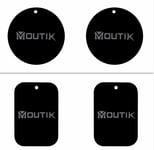 Replacement Metal Plate with Adhesive for Magnetic Car Mount phone Holder 4 Pcs