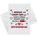 Funny Valentines Day Card Valentines Day Card For Him Her Card For Husband Wife