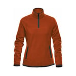 Stormtech W's Shasta Tech Fleece 1/4 Zip - fleecetröja - BurntOrange/Graphite - XS