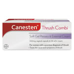 Canesten Soft Gel 500mg Pessary & 2% Cream - Thrush Combi