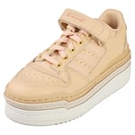 adidas Triple Platforum Lo Womens Blush Platform Trainers - 3 UK