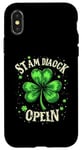 iPhone X/XS ST AM DIAOCK OPENLN Four-leaf Clover Case