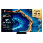 TCL C805K 50 inch Smart Mini LED 4K Ultra HD Google QLED TV 50C805K