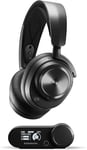 SteelSeries Arctis Nova Pro Wireless Multi-System Gaming Headset - Neodymium Magnetic Drivers - Active Noise Cancellation - Infinity Power System - ClearCast Gen 2 Mic - PS5, PS4, PC, Switch, Mobile
