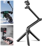 Trépied pour GoPro 11/GO 3/One RS/OSMO Action 4 MantisPod Z Bâton à Selfie Trépied Trépied Pliant Multifonctionnel Magic Arm