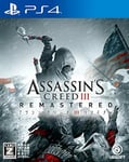 NEW PS4 PlayStation4 Assassin's Creed III remastered 05333 JAPAN IMPORT