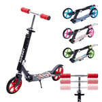 AREBOS Trottinette pour Adultes et Enfants City Scooter Pliable Charge max.100kg