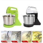 Electric Food Mixer 7 Speed Handheld Mini Whisk Eggs Beater Blender Include 2X Beaters, 2X Dough Hooks,for Dressings, Frosting, Meringues Stand Cake Dough Mixer