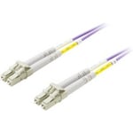 DELTACO LC-LC MM OM4, 5m -fiberkabel