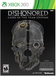 Dishonored - Game Of The Year  DELETED TITLE /X360 - New Xbox - T1398z