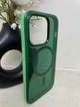 Genuine Tech21 Case for iPhone 14 Pro Magsafe Compatible EvoTint Green+ Glass