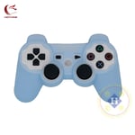 Sky Blue-Protective Silicone Case Skin suoja Pehmeä kotelo Playstation 3 PS3 Controller dualshock 3 -peliohjaimelle