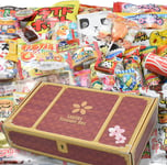 LL FIERTE 40 Japanese Sweets & Candy box assortment Candy gift Bag with Japanese