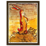 Painting Book Cover Williams Velveteen Rabbit Nicholson Artwork Framed Wall Art Print A4