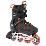 K2 F.I.T. 80 30G0415.1.1.085 Men's Inline Skates Aluminium Black/Red