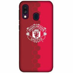 Samsung Galaxy A40 Lux Mobilskal (matt) Manchester United Fc