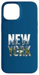 Coque pour iPhone 15 New York Vacances Voyage Outfit New York