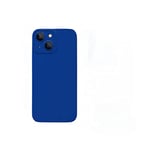 PASUTO Spécialement conçu pour l'iPhone 13 Coque en Silicone Upgrade Camera Protection Shell Anti - Scratch Soft Microfiber Inner Lining 6.1 inch Blue