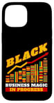 iPhone 15 Black Business Magic In Progress African American CEO Case