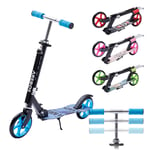 AREBOS Trottinette pour Adultes et Enfants Roller City Scooter Hauteur Ajustable