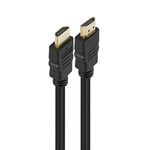 Câble HDMI Ewent avec Ethernet, Prend en Charge 4K 30Hz, UHD 2160p, Ultra HD 1080p, vidéo 3D pour XboxOne, PS4, TV, Ordinateur et Moniteur, 10 mètres