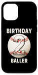 iPhone 12/12 Pro It's My 2nd Birthday Baseball 2 Year Old Boy Girl Case