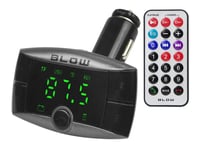 New LCD FM Transmitter Car Radio Bluetooth 4.2 DEL USB + Remote Control #1037