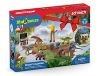 Calendrier de l'Avent Dinosaures Jurassic 24 pcs Schleich - Figurines, Animaux