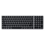 Satechi Clavier sans Fil Bluetooth Rétroéclairé Compact - Bluetooth 5.0 Multi-Appareils - pour Macbook Pro/Air M2/M1, iPad Pro/Air M2/M1, Mac Mini M2, iMac M1 (Disposition Anglais US QWERTY)