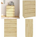 Armoire d'appoint 60x36x84 cm Bois de pin massif - armoire d'appoint - armoires d'appoint - Home & Living - Brun