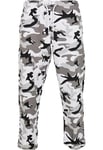 Urban Classics Men's Basic Camo Sweatpants 2.4 Slacks, Snow Camouflage, S