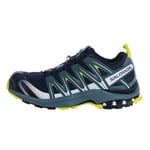 Salomon Homme Xa Pro 3d Trail-runners, Navy Blazer Hydro Evening Primrose, 48 EU