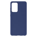 TPU soft case, matte back cover for Samsung Galaxy A52 – dark blue