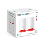 TP-Link Deco Voice X20 Mesh Wi-Fi 6 System with Alexa Built-In - 2-pack