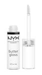 NYX Non-Sticky Butter Lip Gloss Clear - High Shine Lacquer Glossy Perfection!