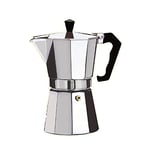 Anilar Aluminium Stovetop Espresso Maker - 6 Cups
