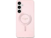 Guess Veske Til Samsung S25 Guhms25spftdtep (Magnetic Iml Rhinestones) Rosa