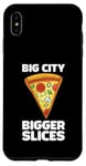 Coque pour iPhone XS Max Design amusant Love Pizza Big City Style