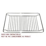 Plaque de grill pour four Whirlpool F374094 481010635612 AKZ480WH01 - Blanc - 37,5cm x 45cm