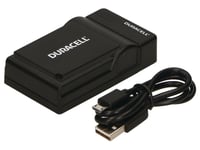 Duracell - Usb-Batteriladdare - 1 X Batterier Laddas - Svart - För Fujifilm Np W126