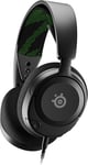 SteelSeries Arctis Nova 1X, gaming headset (black/green, 3.5 mm jack)