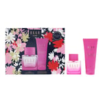 Elle Womens Fleur Eau De Parfum 100ml + Body Lotion Gift Set For Her - Apple - One Size