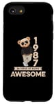 Coque pour iPhone SE (2020) / 7 / 8 Ours en peluche original Awesome pour homme et femme 1987