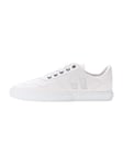 Ethletic Mixte Baskets en Toile, Just White, 36 EU