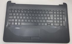 HP 250 255 256 G4 Notebook 813974-031 UK English Keyboard Palmrest With Sticker