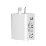 18W QC3.0 Fast Charger USB Wall Plug Power Adapter UK Plug For iPhone Android