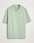 Maison Kitsuné Handwriting Embroidery T-Shirt Vert De Gris