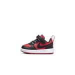 Nike Court Borough Low Recraft Sneaker, University Red/Black-White, 7.5 UK Child