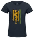 House of the Dragon Women's Wohoftdts019 T-Shirt, Navy Blue, XXL